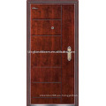 Acorazado (JKD-218) seguridad puerta y puerta de Exterior madera acero